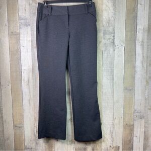 Alfani Size 10 Short Women’s Gray Straight Leg Wear To Work Pants Trouse…